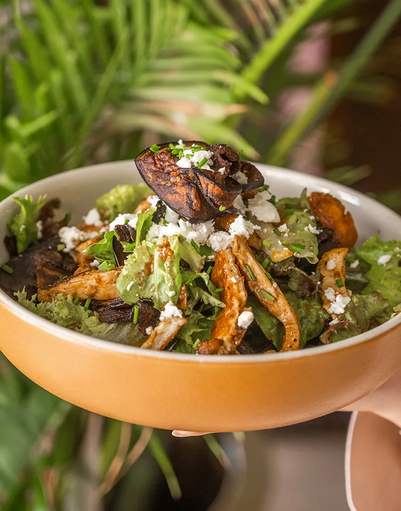 A healthy meal from Darseen Cafe